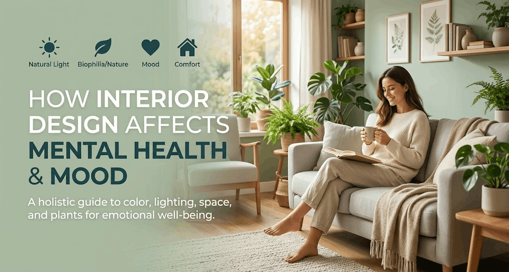 How Interior Design Affects Mental Health & Mood