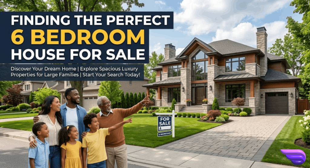 Finding the Perfect 6 Bedroom House for Sale